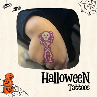 Halloween Tattoos bij Groenrijk 't Haantje